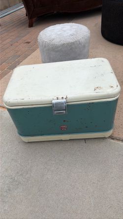 Vintage thermos cooler