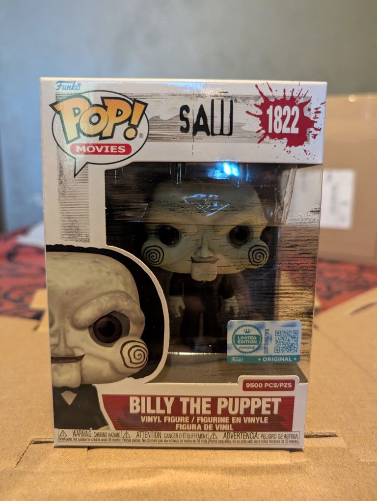 Billy The Puppet Funko Pop Limited Edition
