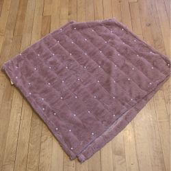 Rose Color Poncho
