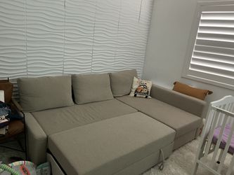 Ikea Sleeper Sectional 3 Seater W/ Storage