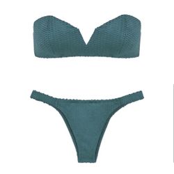 Vix Firenze Fany Bottom Brazilian in Blue - XS - NWOT