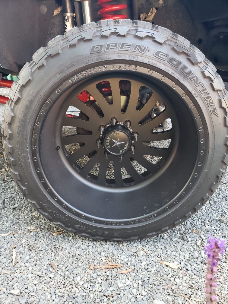 American Force Wheels and Toyo MT Tires