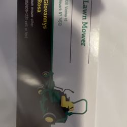 Lawm Mower Care I'm ready 6 days a week no matter where I pay $25 or more includes trimmer blower extension feel free to call
