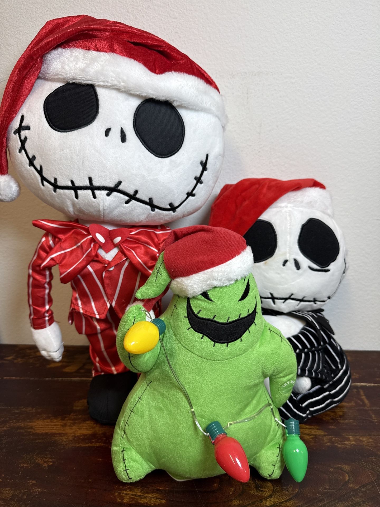 Jack Skellington Santa Nightmare Before Christmas 21” Holiday Porch Greeter