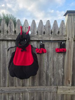 Childrens place Baby Ladybug Halloween Costume Set