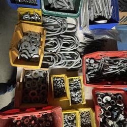 Want It Gone! $100 HUGE LOT OF HARDWARE!! One low Price!