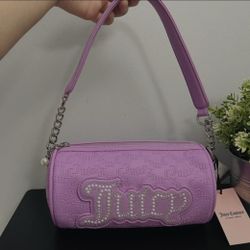 Juicy Couture String Of Pearls Roll Bag