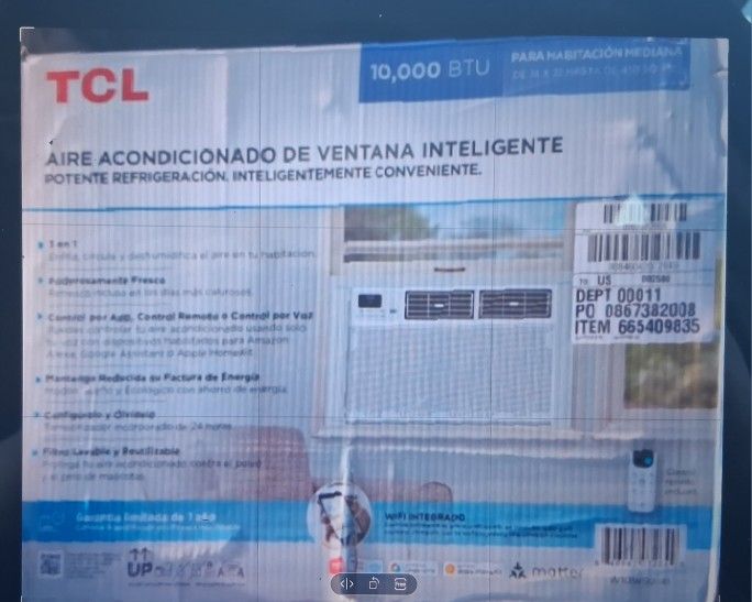 TCL 10000BTU Air Conditioner 