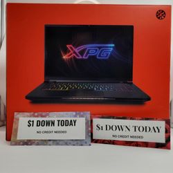 XPG XENIA 15 KC GAMING NOTEBOOK - $1 Down Today - NO CREDIT Needed