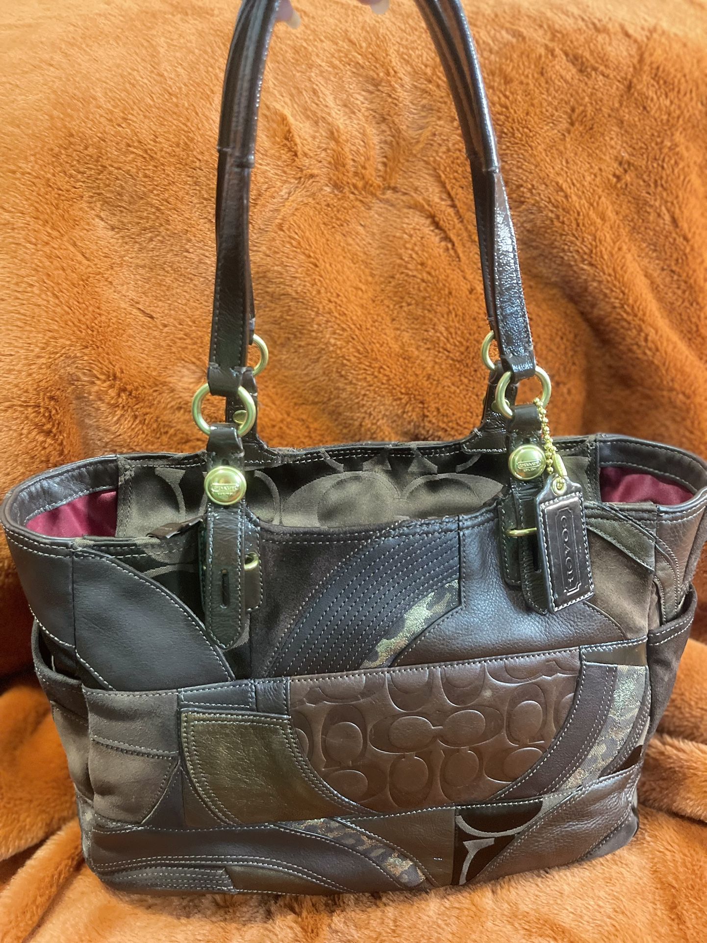 Coach Vintage Patchwork Tote