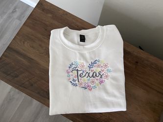 Texas Embroidered Sweatshirt