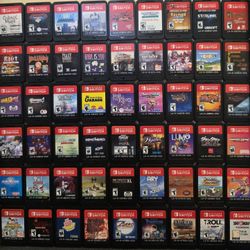Nintendo Switch games  (No Cases)