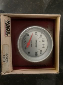 Auto Meter Voltage Gauge