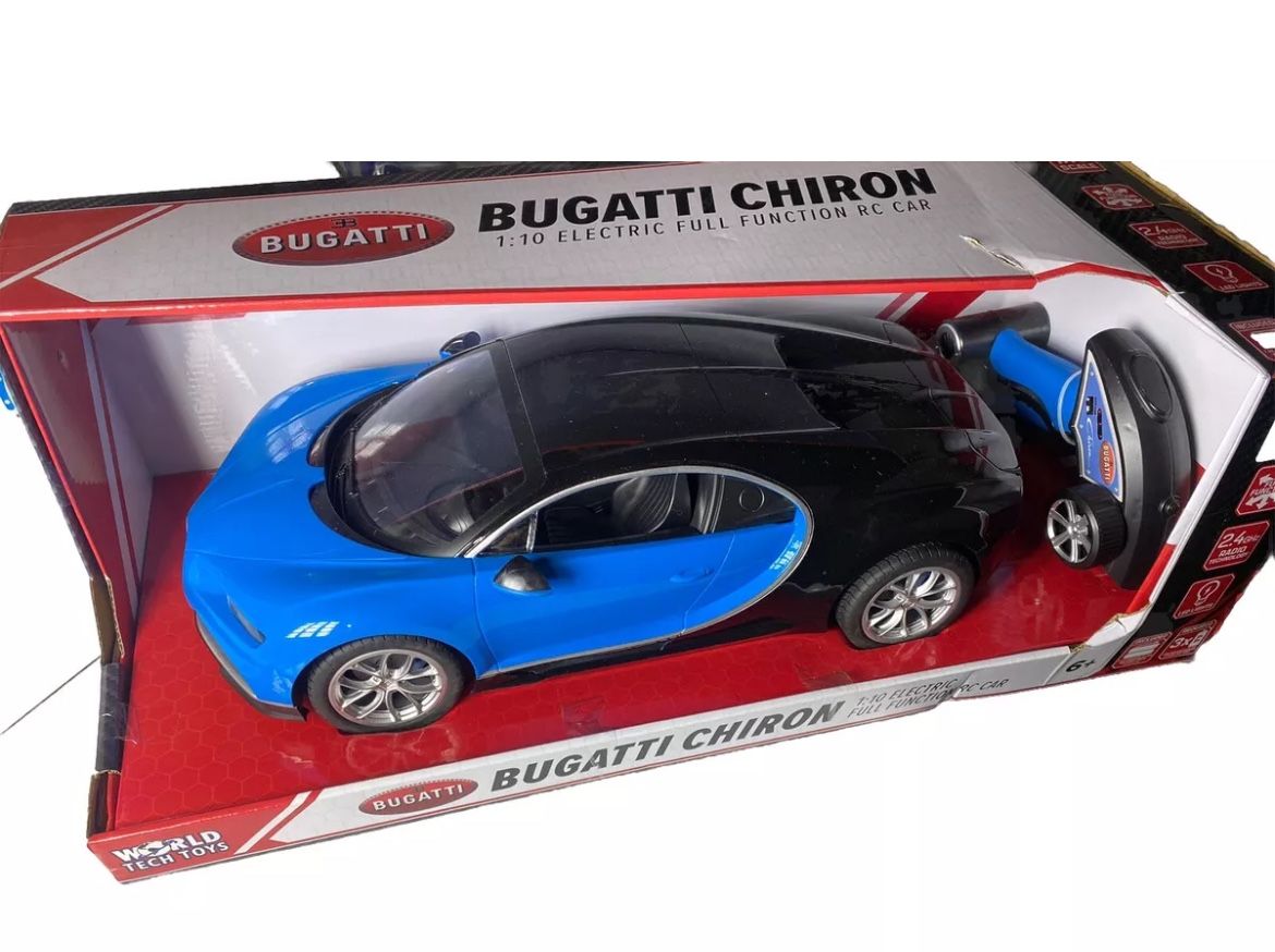 World Tech Toys Bugatti Chiron Remote Control Car - Brand New 