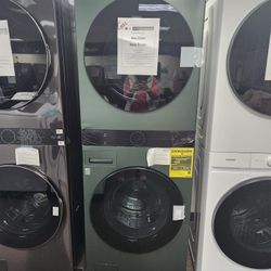 LG Stackable Washtower With Gas Dryer 1 Year Warranty Financing Available 