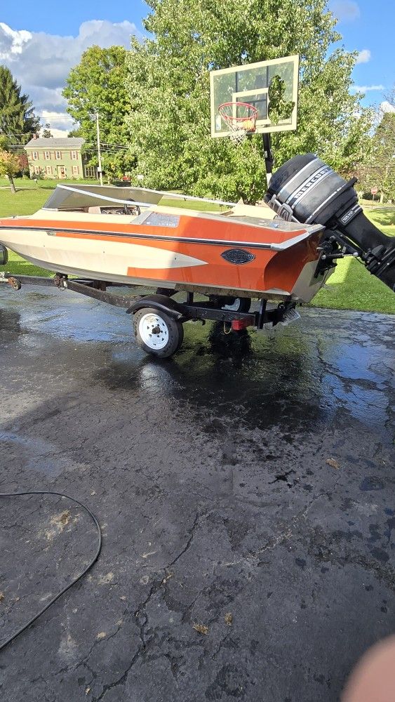 1970s Glastron Boat