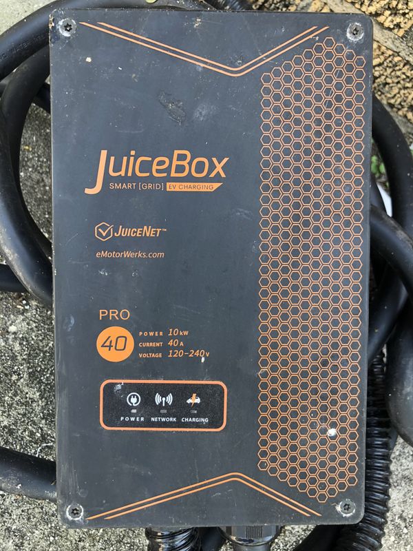 Juice box Pro 40 smart grid EV charger for Sale in San Antonio, TX OfferUp