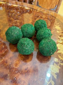 6 moss balls