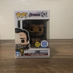Loki w/ Tesseract Funko Shop exclusive