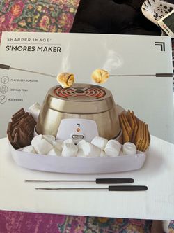 NIB Sharper Tabletop Indoor Electric S'mores Maker