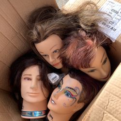 Manikin $40 For All 🎁🎁 Head Manikin, Cosmetology Students Manikin, Salon Items, Cosmetology Items, Stylish, Hair, Students Practice Manikin Head.