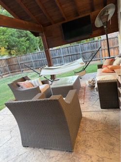 Outdoor Wicker Patio Furniture Set