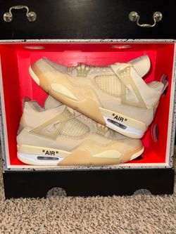 Jordan 4 Off-White Sail Size 9.5 Men’s
