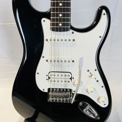 Fender Standard Strat HSS (Upgrade) (2006-2008), Rosewood Fingerboard, Black