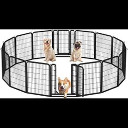 Dog Playpen Outdoor, 32 inch 16 Panels Dog Pen.