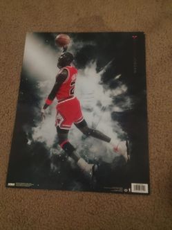 Michael Jordan - Burst wall poster
