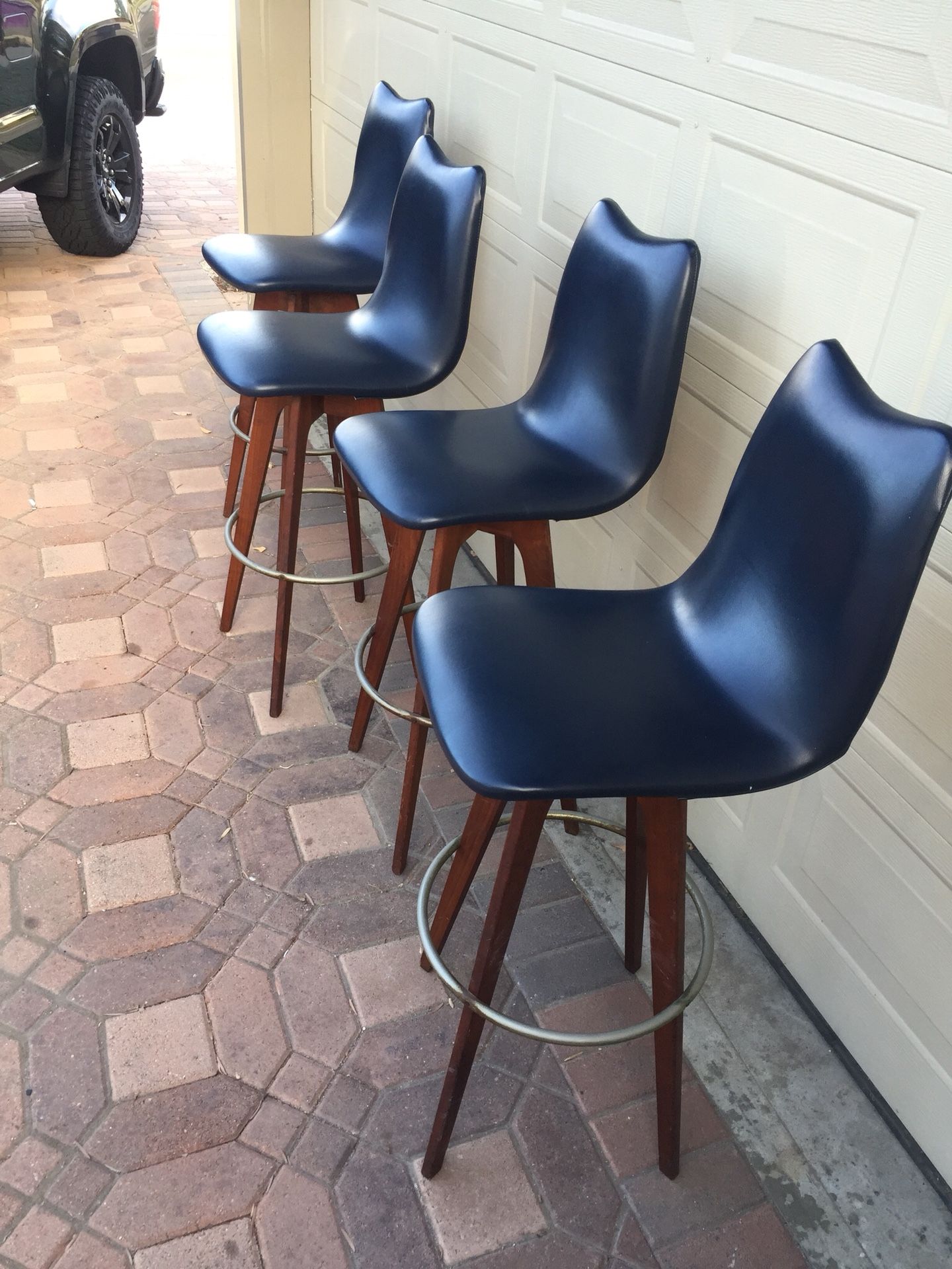 Chet Beardsley Mid Century barstools MCM Walnut bar stool for Sale in Long Beach CA OfferUp