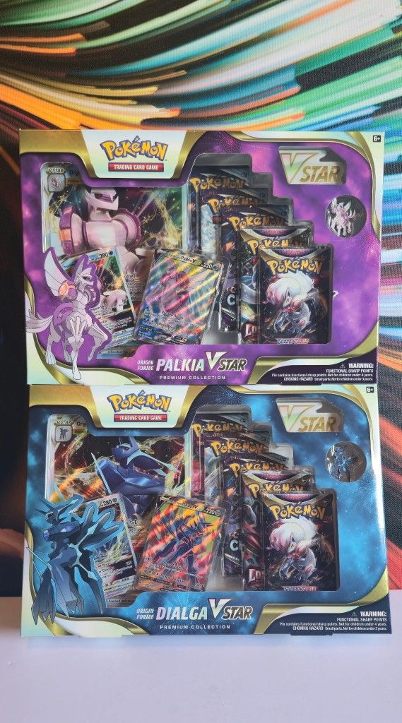 Palkia And Dialga VSTAR Premium Collection