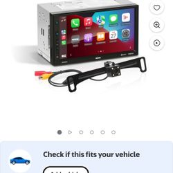 Brand New Single Din Touchscreen All The Wires ,and Microphone No Remote
