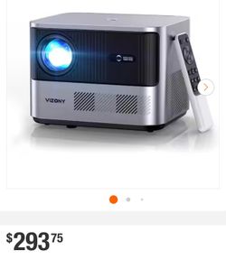 1920 x 1080 4K Full HD 5G Wifi Bluetooth Movie Projector with 15000-Lumens, Auto Focus Compatible HMDI, USB, AV, VGA
