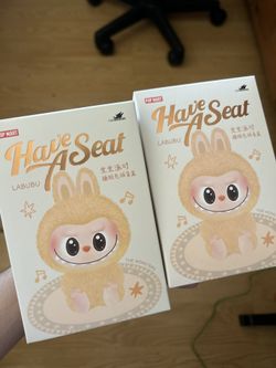 Labubus Have a Seat series - HEHE / BABA