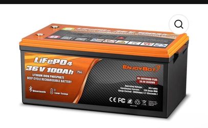 Enjoybot 36V 100Ah Lithium Golf Cart Battery Conversion Kit (Upgraded to 200A BMS Plus Version)