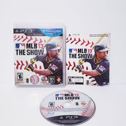 MLB 13 The Show Playstation 3 PS3 Game