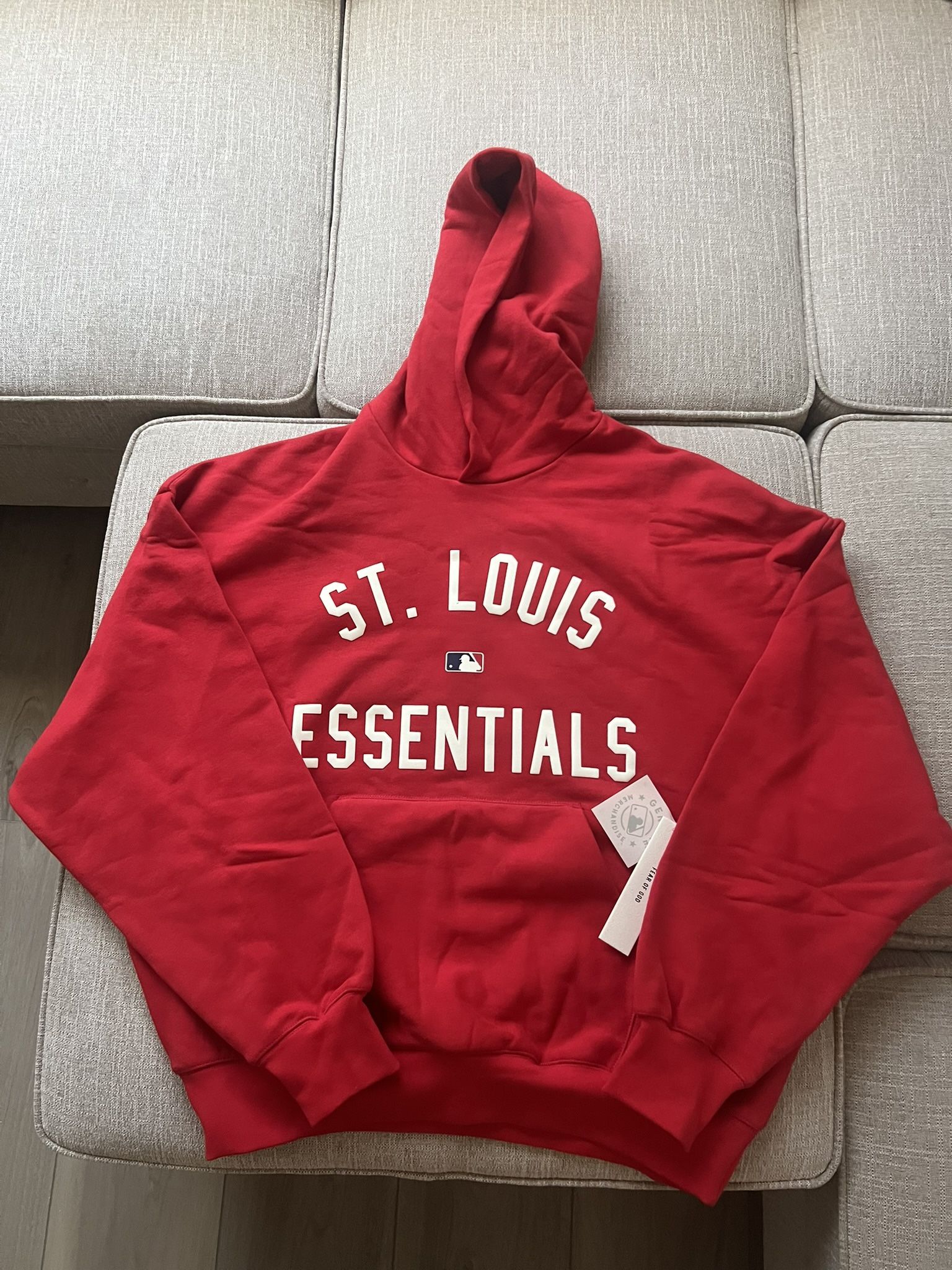 Essentials St. Louis Cardinal Hoodie Size Large