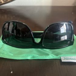 Knockaround Sunglasses. Black Front With A Blue Backing. Black Detail. 