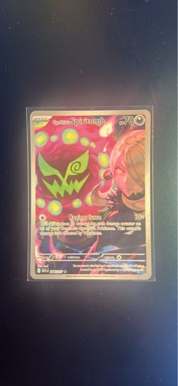 Cynthia's Spiritomb Pokémon TCG Rare Card