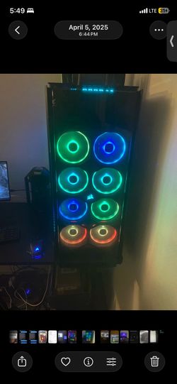 Custom water cooling gaming pc