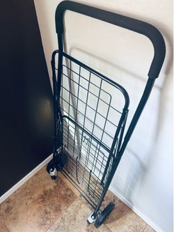 Folding Metal Shopping Cart