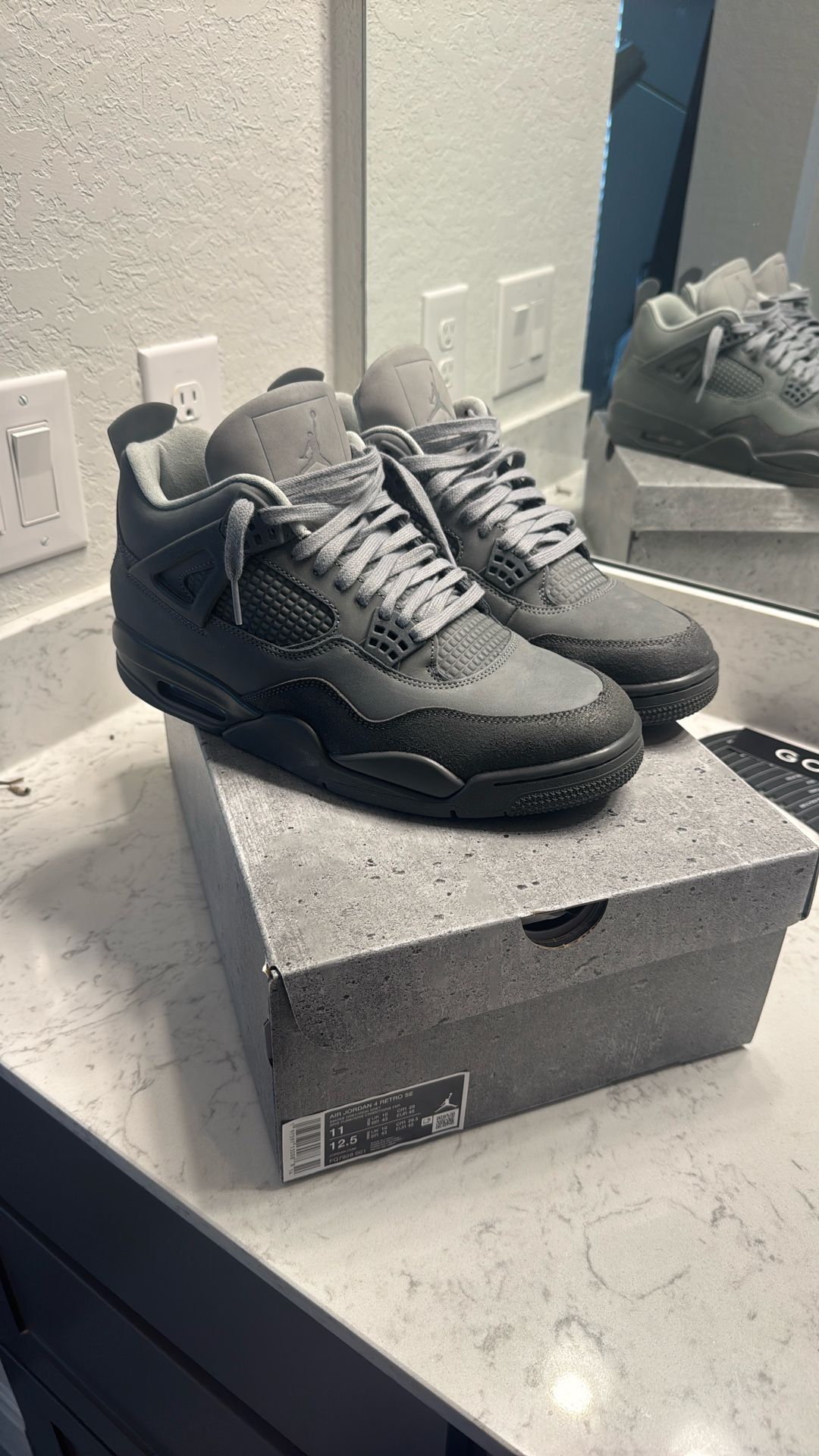 Jordan 4 Wet Cement