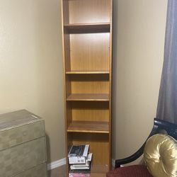 Tall And Narrow Bookshelf 