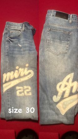 blue amiri jeans