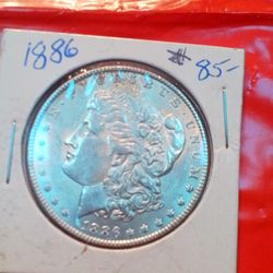 1886 Silver Dollar $85