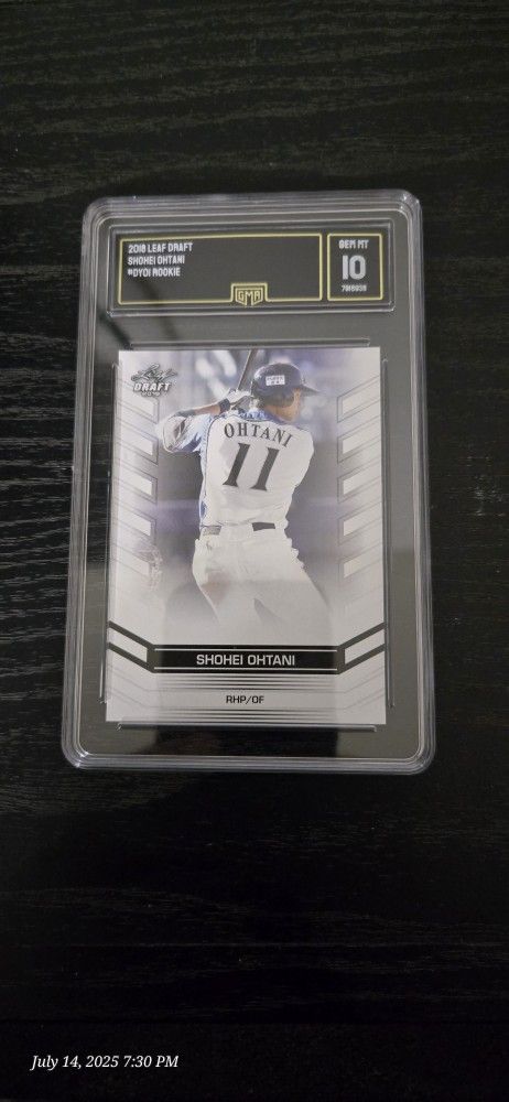 SHOHEI OHTANI rookie Card