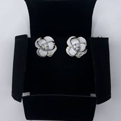 Flower Earrings With Box $35