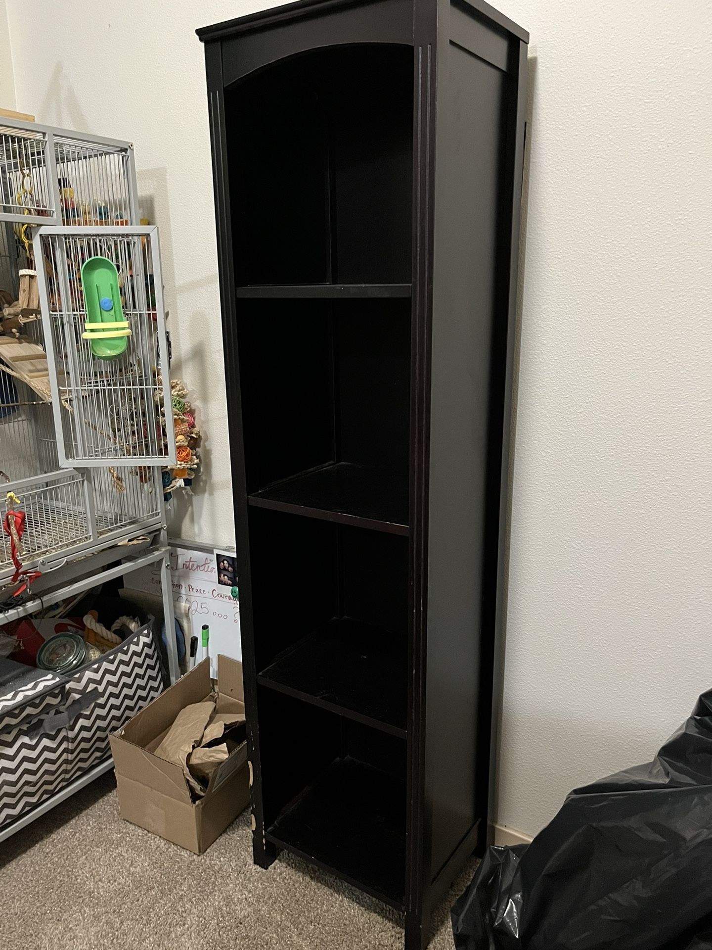 Dark Bookcase 4 shelves 