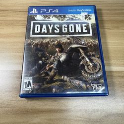 Days Gone Ps4